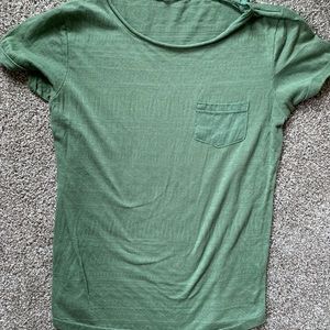 Green light pattern shirt